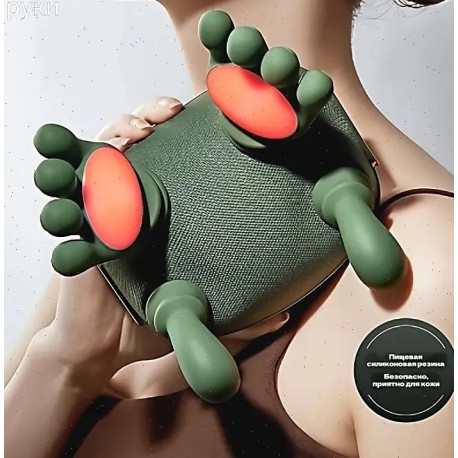 Умный электрический массажер FZ-831 для шеи и плеч с подогревом-2