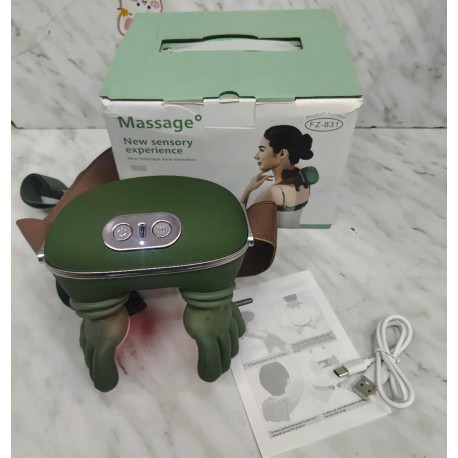 Умный электрический массажер FZ-831 для шеи и плеч с подогревом-7