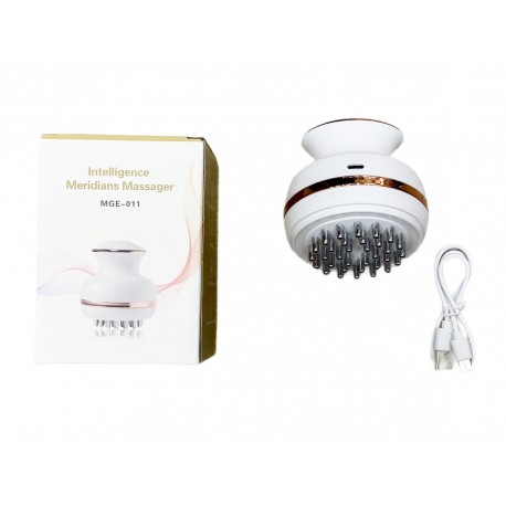 Электрический вибрационный массажер Меридиана MGE-011 для головы  оптом-1