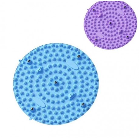 Акупрессурный круглый массажный коврик для ног, диаметр 55 см  оптом