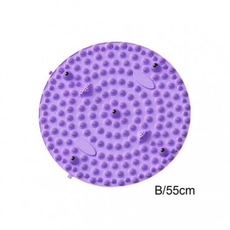 Акупрессурный круглый массажный коврик для ног, диаметр 55 см  оптом-2