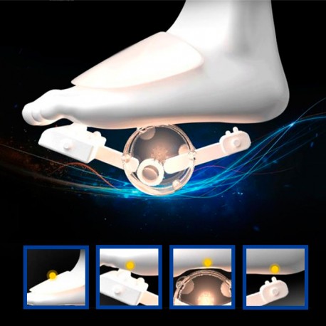 Электрический роликовый массажер для ног и ступней с подогревом  оптом-5