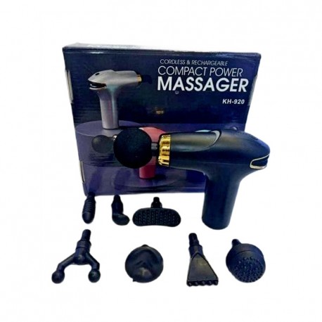 Беспроводный, перезаряжаемый компактный массажер KH-920 для тела  оптом