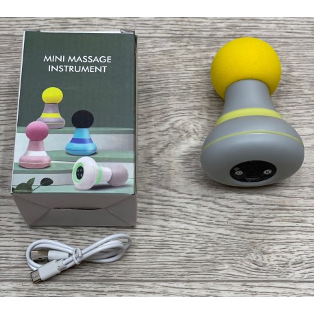 Электрический Портативный Мини Массажер для снятия боли в мышцах 6 режимов  оптом-9