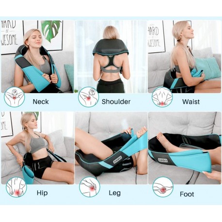 Массажер для шеи Премиум Shiatsu Neck Massager  оптом-4