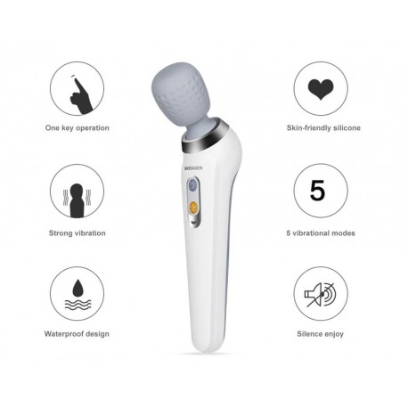 Массажер Smart Wireless handy massager ST-806  оптом-6