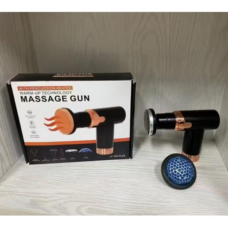 Массажный пистолет MASSAGE GUN JY-760 PLUS с перкуссионным подогревом оптом-4