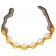 Роликовый массажер-лента Massage Rope 6 шариков  оптом