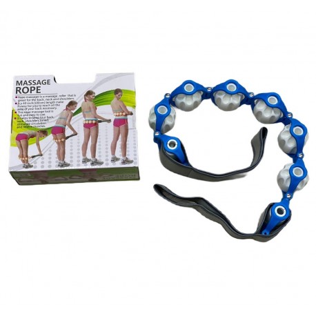Роликовый массажер-лента Massage Rope 6 шариков  оптом-4