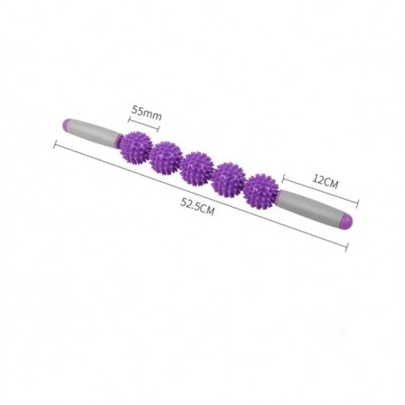 Роликовый массажер-палка Massage Rope 5 шариков  оптом-5