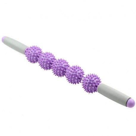 Роликовый массажер-палка Massage Rope 5 шариков  оптом-1