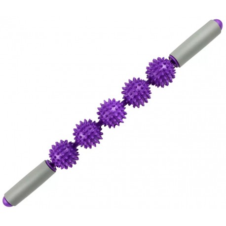 Роликовый массажер-палка Massage Rope 5 шариков  оптом-2