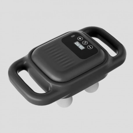 Ручной массажный пистолет для массажа тела и спины с 4 головками  оптом-2