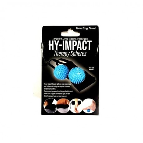 Скоростные вибромассажные сферы Hyper Impact с ремешком  оптом-6