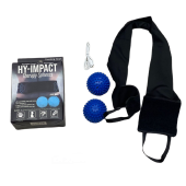 Скоростные вибромассажные сферы Hyper Impact с ремешком 