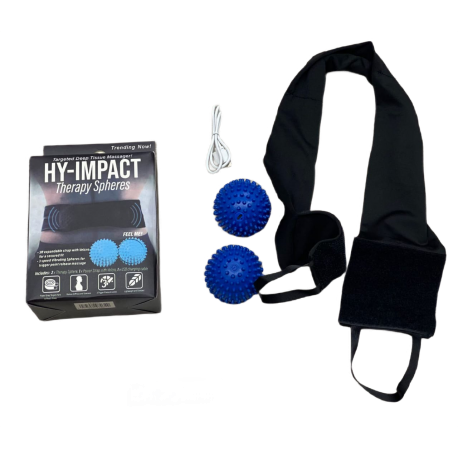 Скоростные вибромассажные сферы Hyper Impact с ремешком  оптом