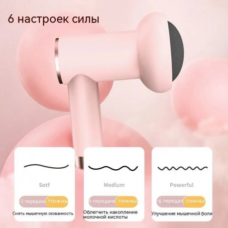 Ударный массажер-пистолет перкуссионный Deep Rolling Massager SL-630  оптом-4