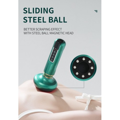 Вакуумный антицеллюлитный лимфодренажный LPG-массажер для шеи, с ИК прогревом  оптом-5