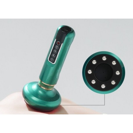 Вакуумный антицеллюлитный лимфодренажный LPG-массажер для шеи, с ИК прогревом  оптом-6