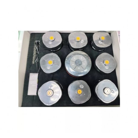 Вакуумный косметический массажер для тела Intelligent Breathing Cupping Massage Instrument с подогревом  оптом-1