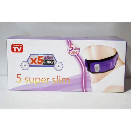 Вибрационный массажный пояс для похудения X5 Super Slim  оптом-3