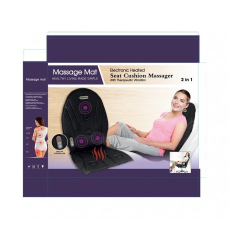 Массажная накидка Massage Mat 2 в 1  оптом