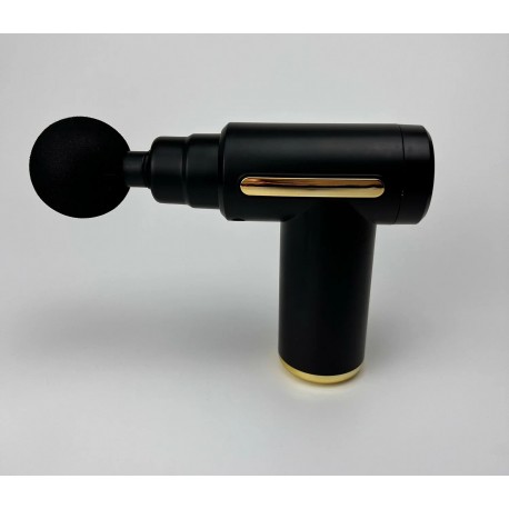 Мышечный ударный массажер MASSAGE GUN на аккумуляторе для спины и тела-5