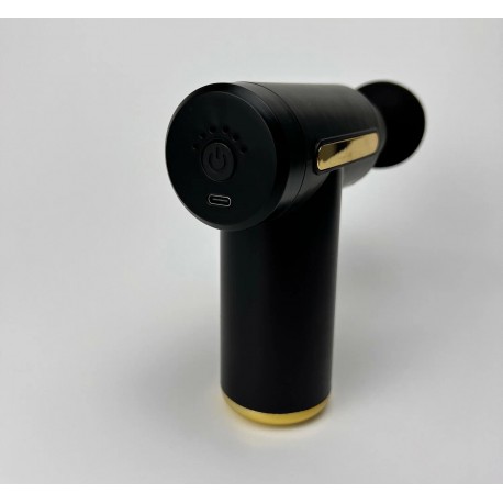 Мышечный ударный массажер MASSAGE GUN на аккумуляторе для спины и тела-6