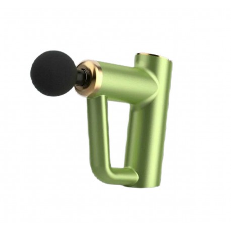 Перкуссионный массажный пистолет MASSAGE GUN с 4 сменными насадками и USB-кабелем оптом