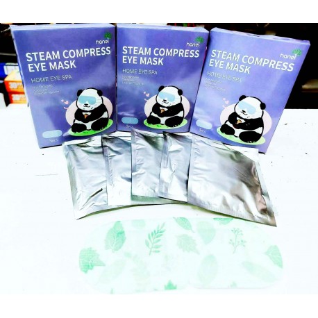 Паровая компрессионная маска для глаз hanel STEAM COMPRESS EYE MASK 5 шт  оптом-2