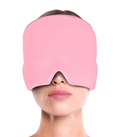 Охлаждающая гелевая шапочка от головной боли и мигрени  оптом-1