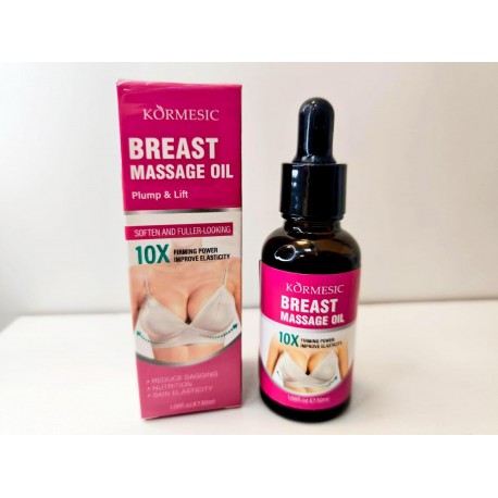 Массажное масло для груди KORMESIC Breast Massage Oil Plump & Lift с пипеткой-дозатором 30 мл оптом-2