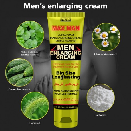Мужской интимный крем KORMESIC Maxman Men Enlarging Cream увеличитель пениса 50 мл оптом-4
