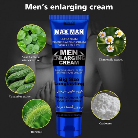 Мужской крем KORMESIC Maxman Men Enlarging Cream для улучшения потенции 50 мл оптом-3