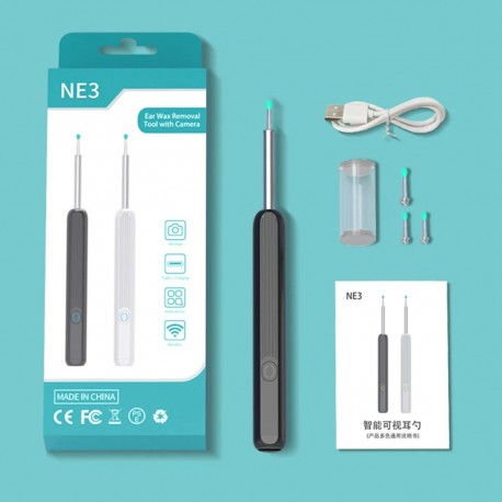 Беспроводной высокоточный удалитель ушной серы NE3 Wireless Visible Earpick с камерой  оптом-14