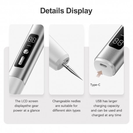 Косметический аппарат от бородавок и папиллом Point Mole Beauty Pen  оптом-4