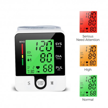 Автоматический тонометр Wrist Blood Pressure Monitor на запястье CK-W132  оптом-7