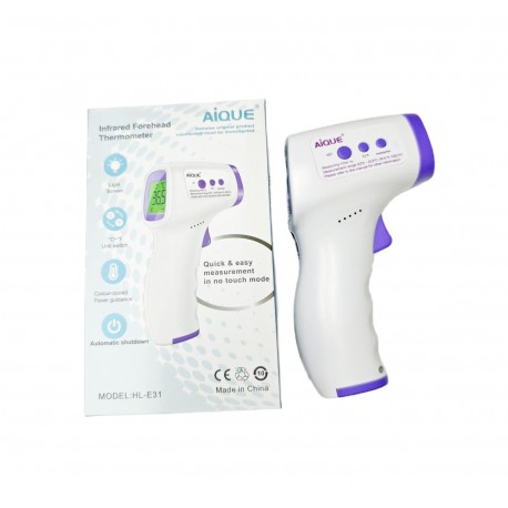 Бесконтактный термометр AiQue HL-E31 с подсветкой  оптом-1