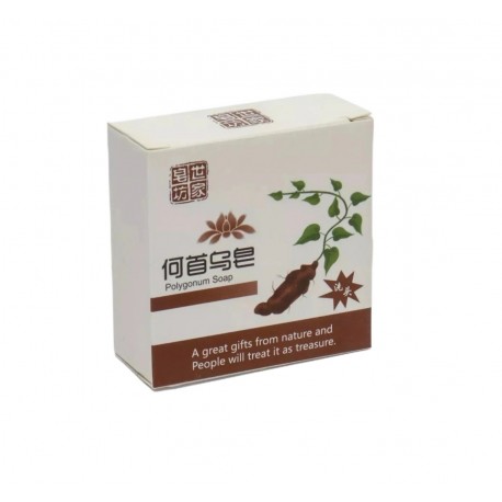 Твердое мыло-шампунь Polygonum Soap с экстрактом горца многоцветкового 100 г оптом-1