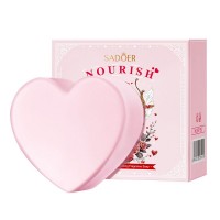 Мыло для лица SADOER Heart-Shaped Nourishing Fragrance Soap 100 г