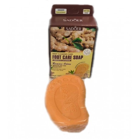 Мыло Sadoer Foot Care Soap для ухода за ногами с имбирем и лавандой 100 г оптом-2