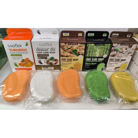 Мыло Sadoer Foot Care Soap для ухода за ногами с куркумой 100 г оптом-3