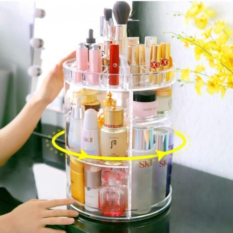 Вращающийся органайзер Cosmetics Storage Box Rotative Rack  оптом-2