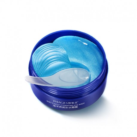 Гидрогелевые патчи для глаз IMAGES Beautecret Niacinome с экстрактом ласточкиного гнезда 60 шт  оптом-1