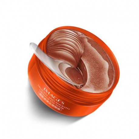 Гидрогелевые патчи для глаз IMAGES EYE MASK BLOOD ORANGE с экстрактом красного апельсина 60 шт  оптом-1