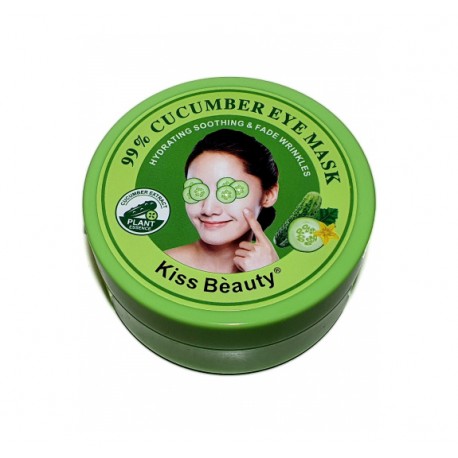 Гидрогелевые патчи для глаз Kiss Beauty Cucumber с экстрактом огурца 60 шт  оптом-1