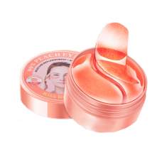 Гидрогелевые патчи для глаз Kiss Beauty Peach с экстрактом персика 60 шт