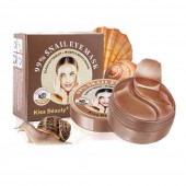 Гидрогелевые патчи для глаз Kiss Beauty Snail с муцином улитки 60 шт  Гидрогелевые патчи для глаз Kiss Beauty Snail с муцином улитки 60 шт
