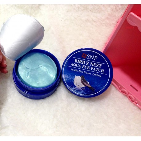 Гидрогелевые патчи SNP Bird's Nest Aqua Eye Patch 60 шт  оптом-4