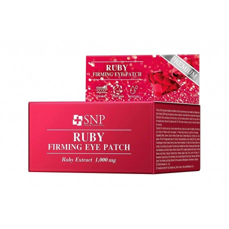 Гидрогелевые патчи SNP Ruby Firming Eye Patch 60 шт  оптом-2